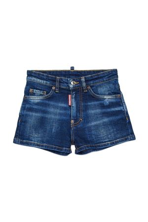 Dark blue denim shorts DSQUARED KIDS | DQ0787D0AFSDQ01